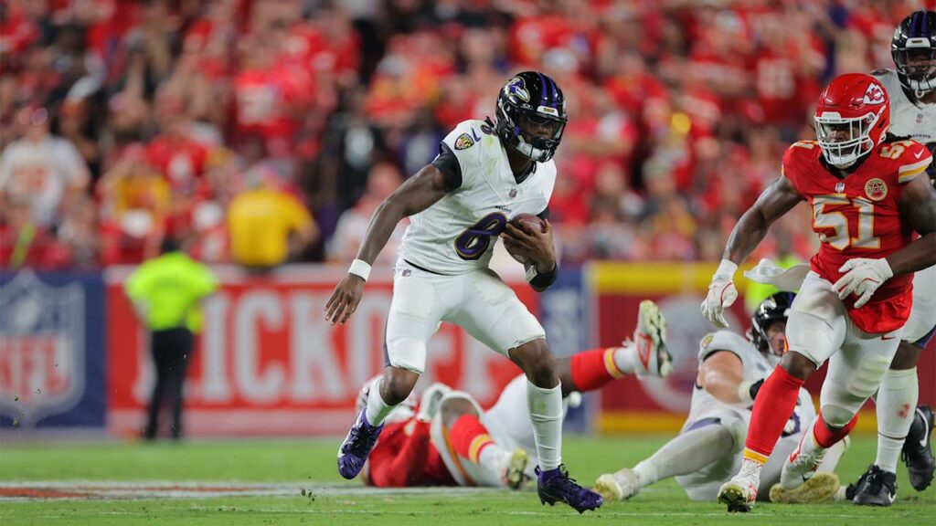Lamar Jackson vs Chiefs 2025 – Ravens vs Chiefs player matchup